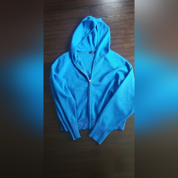 Dynamite Zip Up Knitted Hoodie - Picture 6 of 7